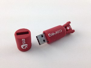 USB stick gasfles met logo